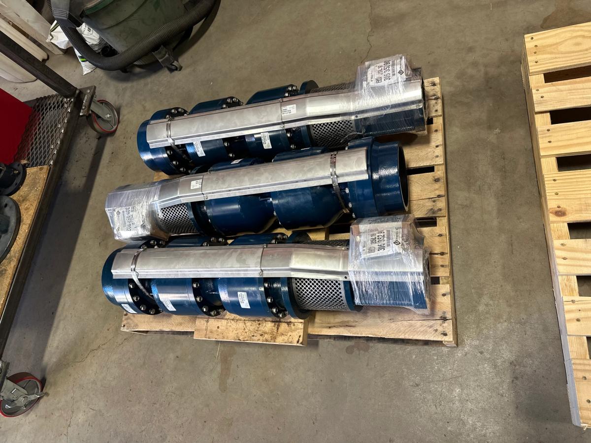 3x 600STS50D9B-0286 – 600gpm 50hp, dewatering project